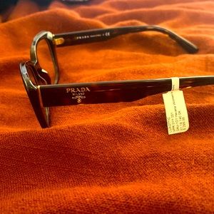 Prada Luxottica Eyewear Frames in Havana